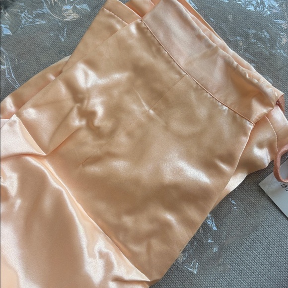 Peach Sari 3-piece set dress - Picture 6 of 6